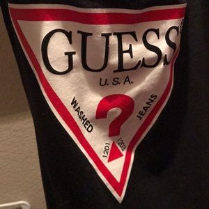 Off the shoulder Guess shirt